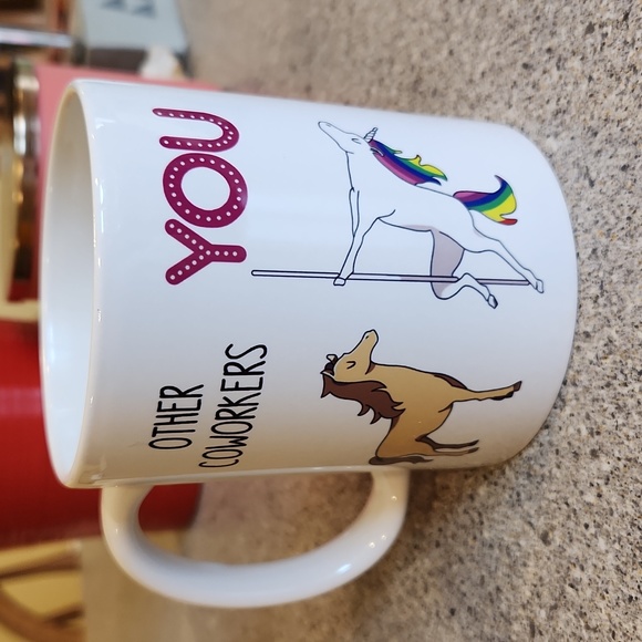 Unicorn coffee mug 12 oz - Picture 2 of 2